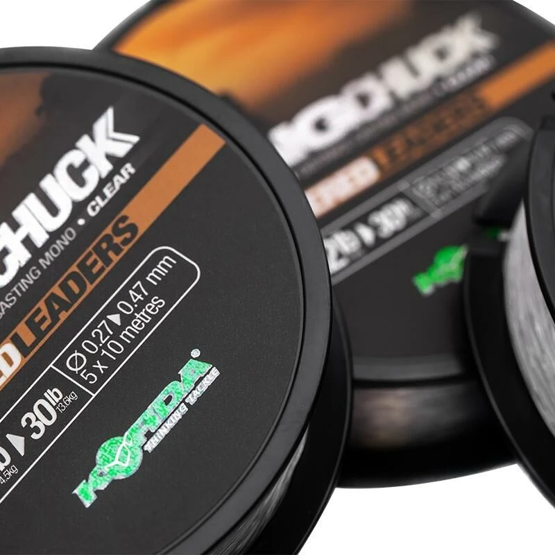 Korda LongChuck Tapered Leaders 5x10m 4 Korda LongChuck Tapered Leaders 5x10m - Afbeelding 2