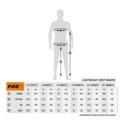 Fox Lightweight Green Waders -Eurotackle Verkoop 2507466Fox Lightweight Green Waders 7