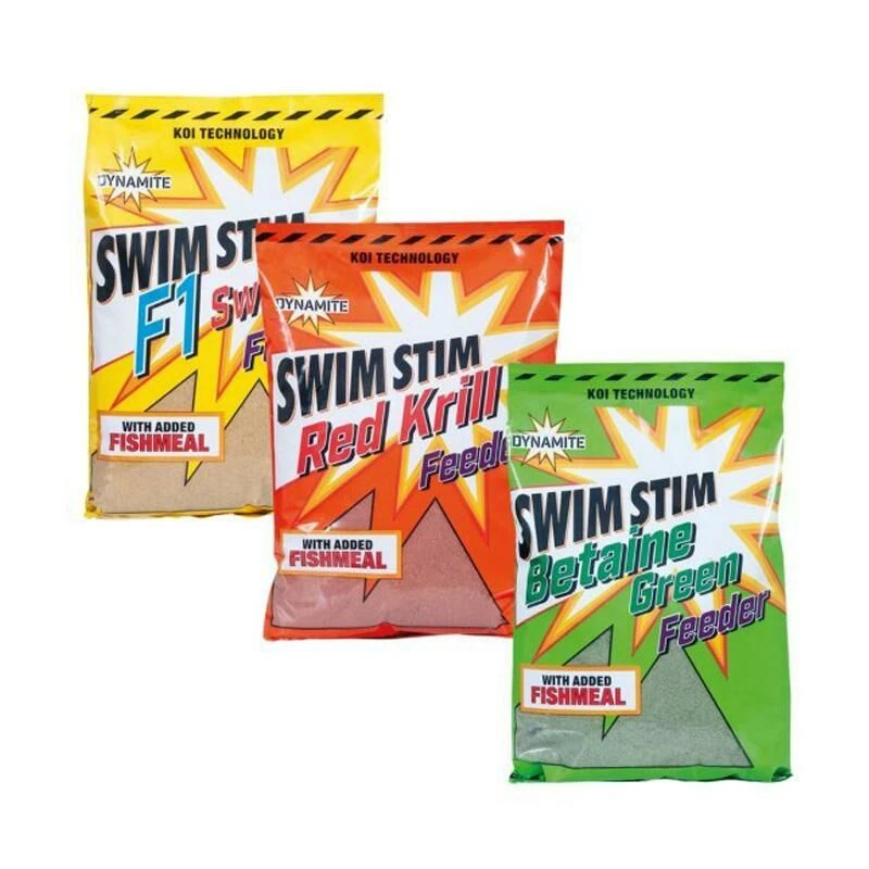 Dynamite Baits Swim Stim Feeder Groundbaits 1.8kg 3 Dynamite Baits Swim Stim Feeder Groundbaits 1.8kg