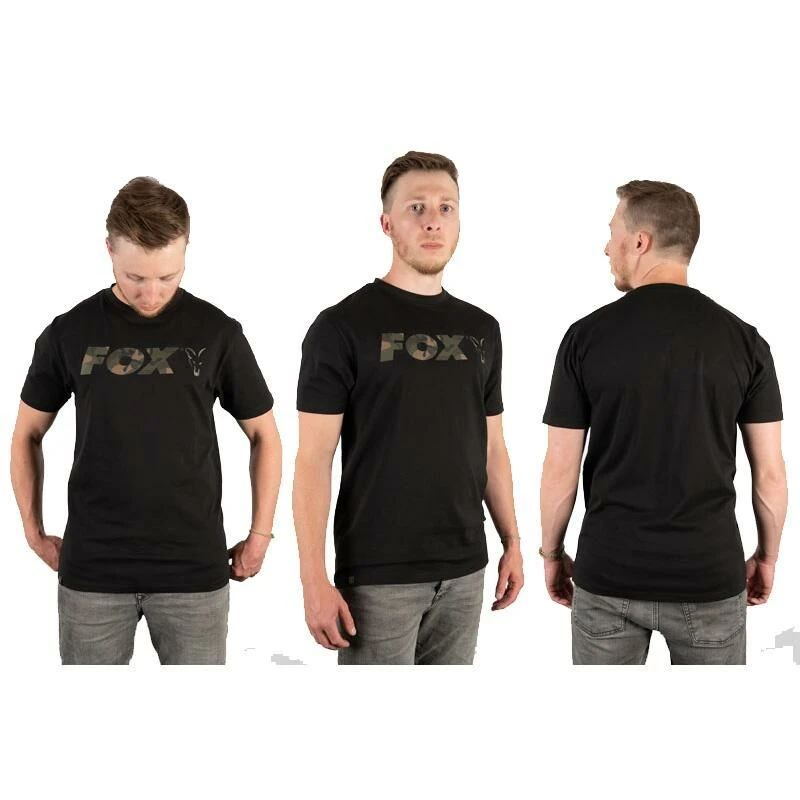 Fox Black Camo Raglan T-Shirt 6 Fox Black Camo Raglan T-Shirt - Afbeelding 4