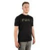 Fox Black Camo Raglan T-Shirt 1 Fox Black Camo Raglan T-Shirt -Eurotackle Verkoop 3568519Fox Black Camo Raglan T Shirt 3