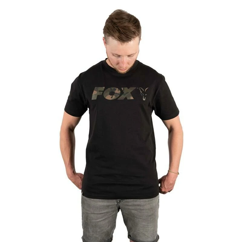 Fox Black Camo Raglan T-Shirt 4 Fox Black Camo Raglan T-Shirt - Afbeelding 2