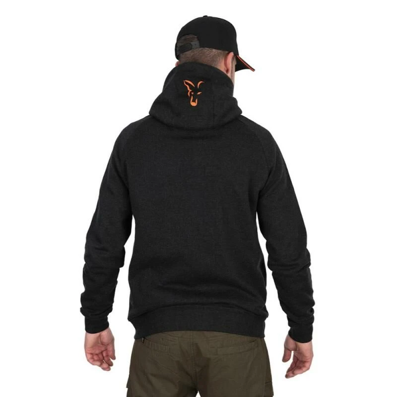 Fox Collection LW Hoody Black & Orange 6 Fox Collection LW Hoody Black & Orange - Afbeelding 4