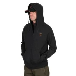 Fox Collection LW Hoody Black & Orange 14 Fox Collection LW Hoody Black & Orange -Eurotackle Verkoop 4506017Fox Collection LW Hoody Black Orange 8