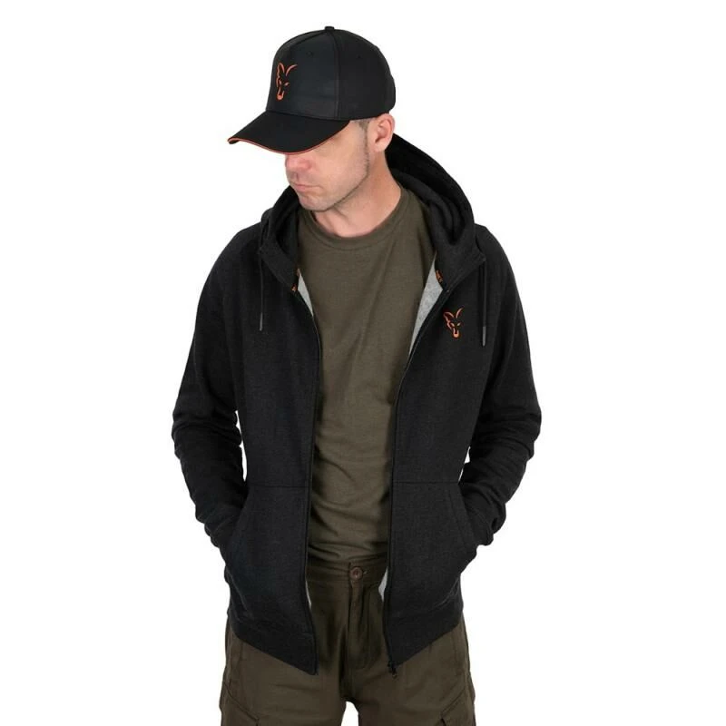 Fox Collection LW Hoody Black & Orange 7 Fox Collection LW Hoody Black & Orange - Afbeelding 5