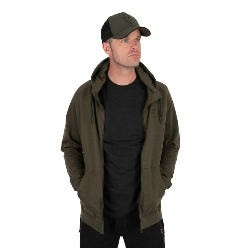 Fox Collection LW Hoody Green & Black 6 Fox Collection LW Hoody Green & Black - Afbeelding 4