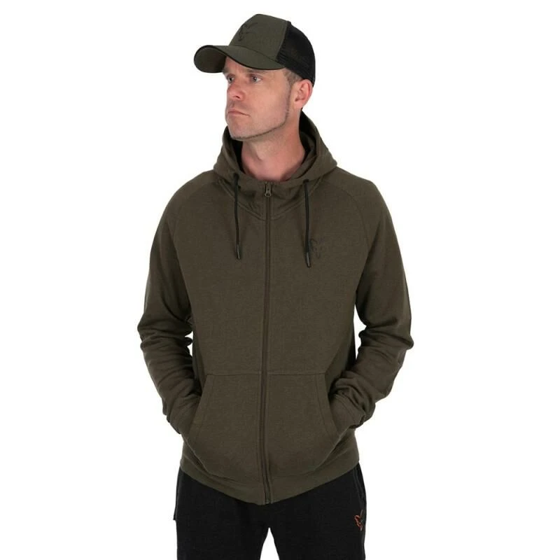 Fox Collection LW Hoody Green & Black 3 Fox Collection LW Hoody Green & Black