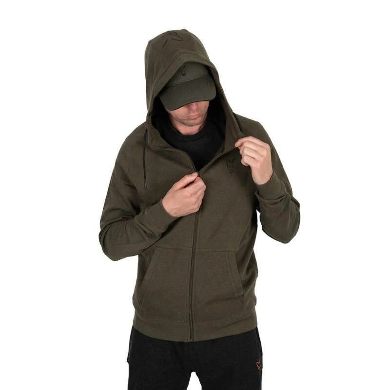 Fox Collection LW Hoody Green & Black 5 Fox Collection LW Hoody Green & Black - Afbeelding 3
