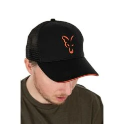 Fox Collection Trucker Cap Black & Orange -Eurotackle Verkoop 4507614Fox Collection Trucker Cap Black Orange 2