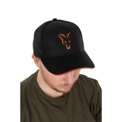 Fox Collection Baseball Cap Black & Orange -Eurotackle Verkoop 4507629Fox Collection Baseball Cap Black Orange 3