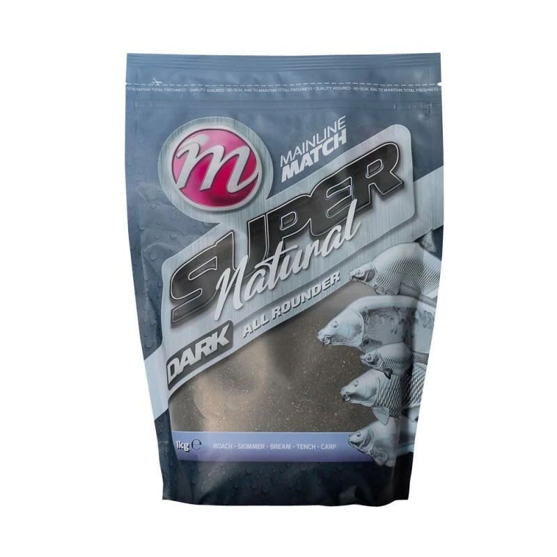 Mainline Match Super Natural Dark All Rounder Mix 1kg 3 Mainline Match Super Natural Dark All Rounder Mix 1kg