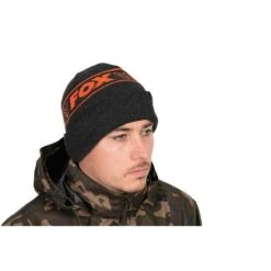 Fox Collection Beanie Black/Orange -Eurotackle Verkoop 4999928Fox Collection Beanie Black Orange 2