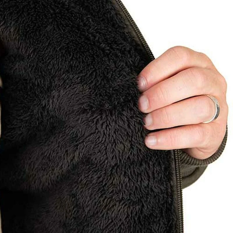 Fox Collection Sherpa Jacket Green/Black 7 Fox Collection Sherpa Jacket Green/Black - Afbeelding 5