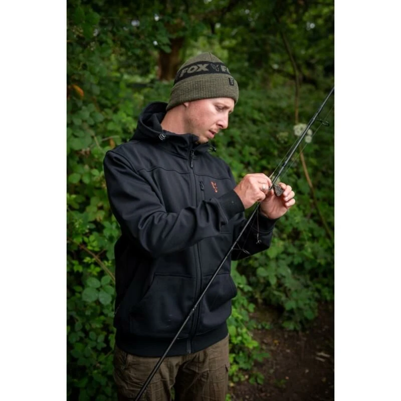 Fox Collection Soft Shell Jacket Black/Orange 9 Fox Collection Soft Shell Jacket Black/Orange - Afbeelding 7