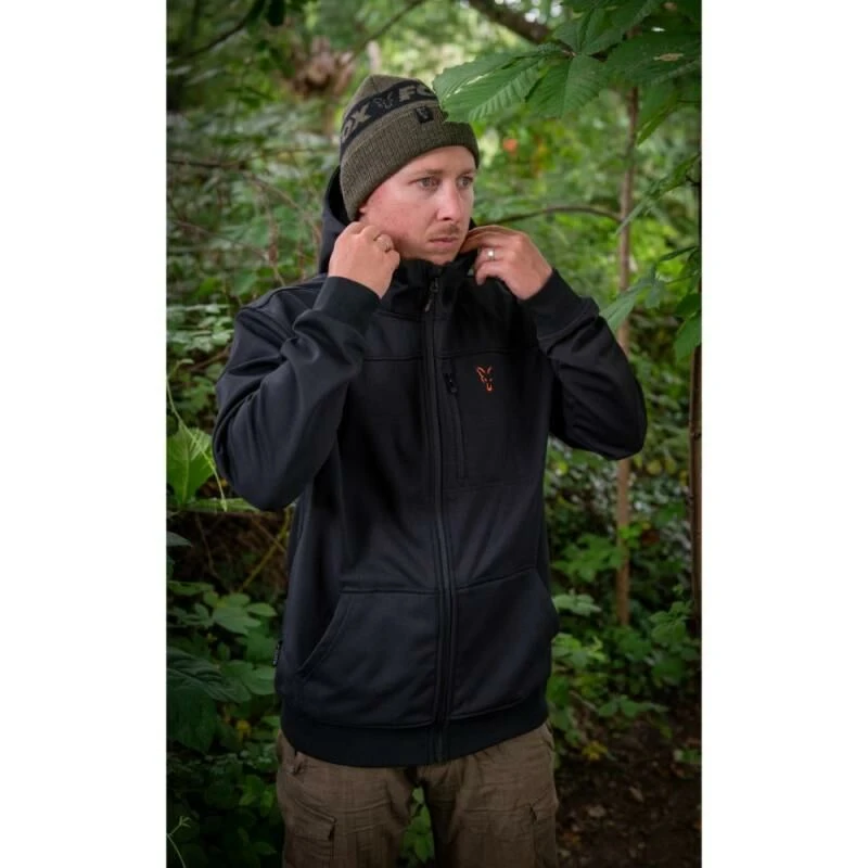 Fox Collection Soft Shell Jacket Black/Orange 10 Fox Collection Soft Shell Jacket Black/Orange - Afbeelding 8