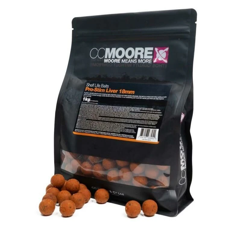 CC Moore Pro-Stim Liver Boilies 1kg 3 CC Moore Pro-Stim Liver Boilies 1kg