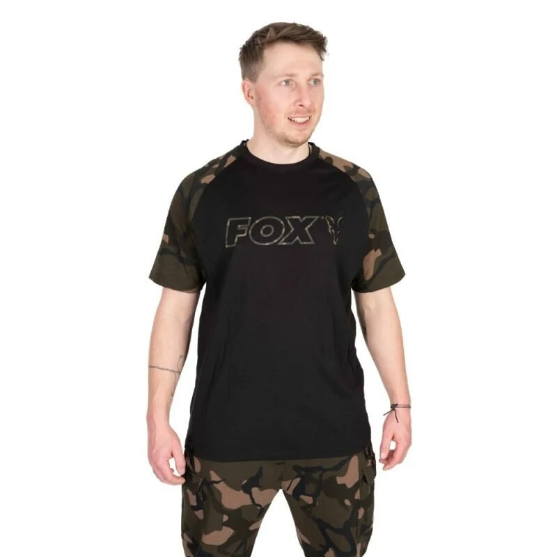 Fox Black Camo Outline T-Shirt 3 Fox Black Camo Outline T-Shirt