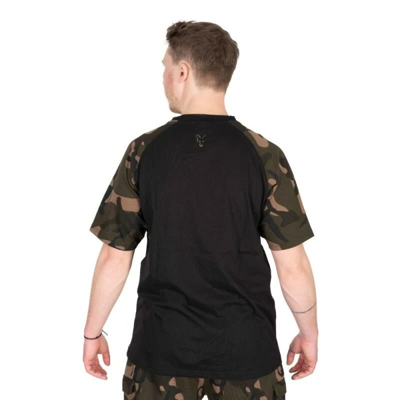 Fox Black Camo Outline T-Shirt 5 Fox Black Camo Outline T-Shirt - Afbeelding 3