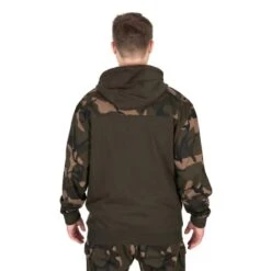 Fox LW Khaki Camo Split Zip Hoody -Eurotackle Verkoop 5586439Fox LW Khaki Camo Split Zip Hoody 1