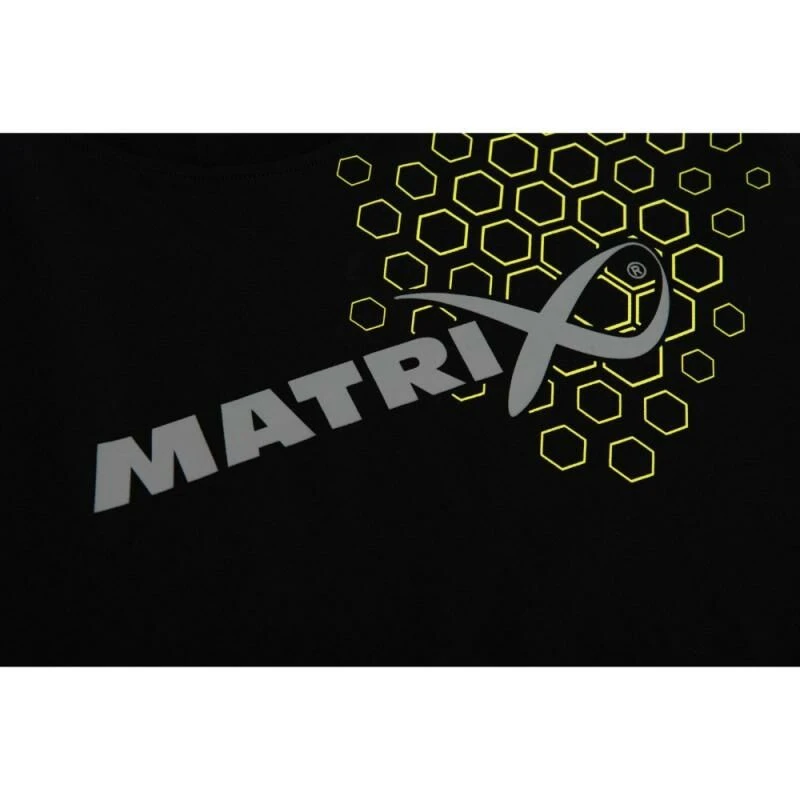 Matrix Hex Print T-Shirt Black 5 Matrix Hex Print T-Shirt Black - Afbeelding 3