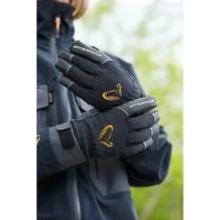 Savage Gear All Weather Glove Black -Eurotackle Verkoop 6013823Savage Gear All Weather Glove Black 2