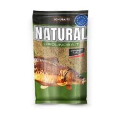 Sonubaits Natural Groundbait Strawberry & Hemp 1kg