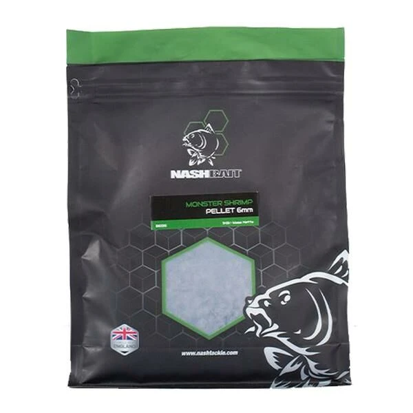 Nash Monster Shrimp Pellets 6mm - 5kg 3 Nash Monster Shrimp Pellets 6mm - 5kg