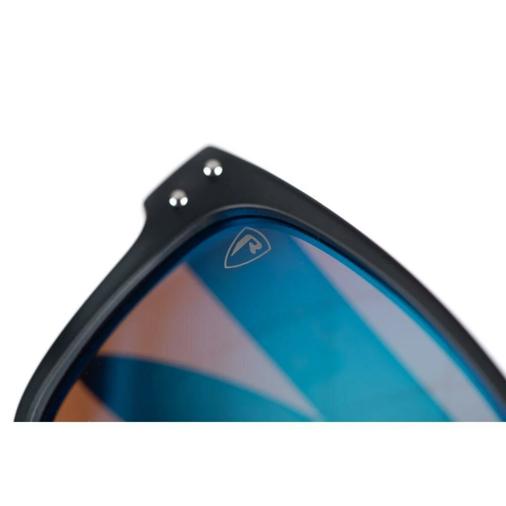 Fox Rage Transparent Black Brown Lens Mirror Blue Eyewear 6 Fox Rage Transparent Black Brown Lens Mirror Blue Eyewear - Afbeelding 4