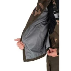 Fox Aquos RS25K Rain Jacket Khaki/Camo Large -Eurotackle Verkoop 6268137Fox Aquos RS25K Rain Jacket Khaki Camo Large 8